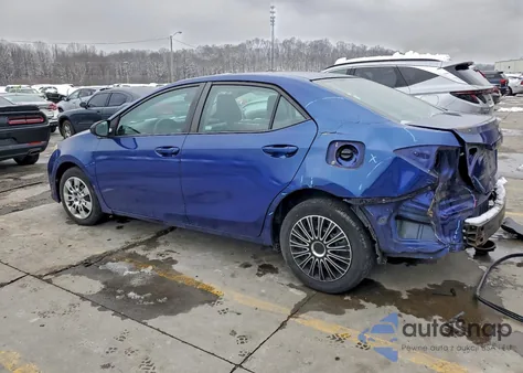 2016 Toyota Corolla L z USA, uszkodzony, nr VIN 2T1BURHE7GC648288